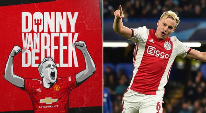 Manchester United Complete The Signing Of Donny Van De Beek From Ajax