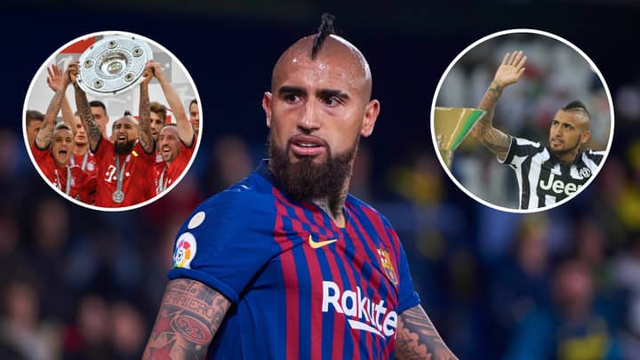 Arturo Vidal Is Closing In On His Eighth Domestic League Title In A Row