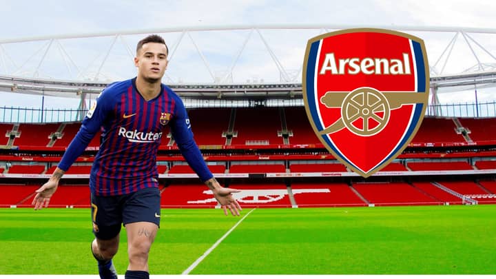 Arsenal Are Favourites To Sign Philippe Coutinho From Barcelona 