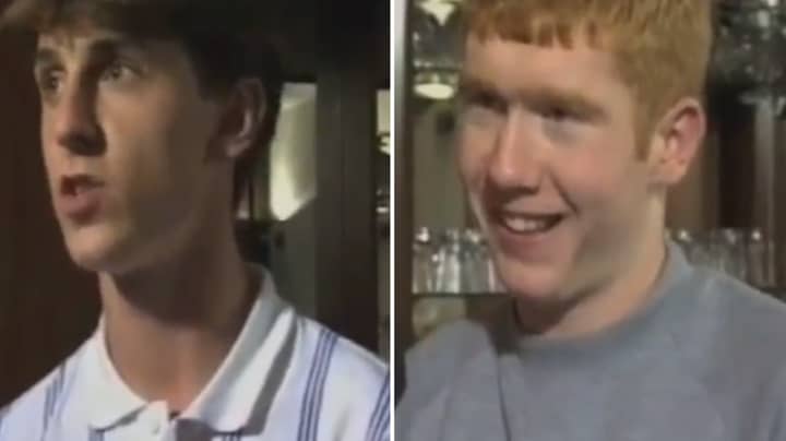 Young Gary Neville And Paul Scholes Interviews Are Hilariously Bad