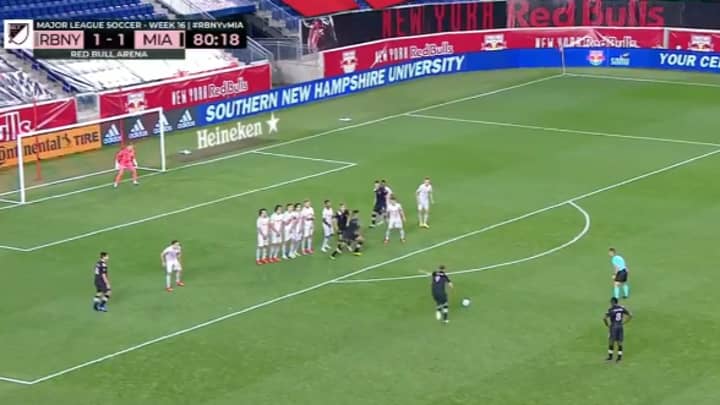 Gonzalo Higuain Scores His First MLS Goal And It's An Absolute Belter 