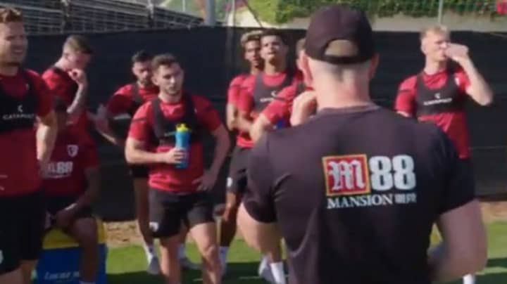 Eddie Howe Wears Microphone In Bournemouth Training Session And It's Absolutely Fascinating 