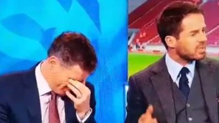WATCH: Jamie Carragher Goes Fucking Spare After Jamie Redknapp Interrupts Him