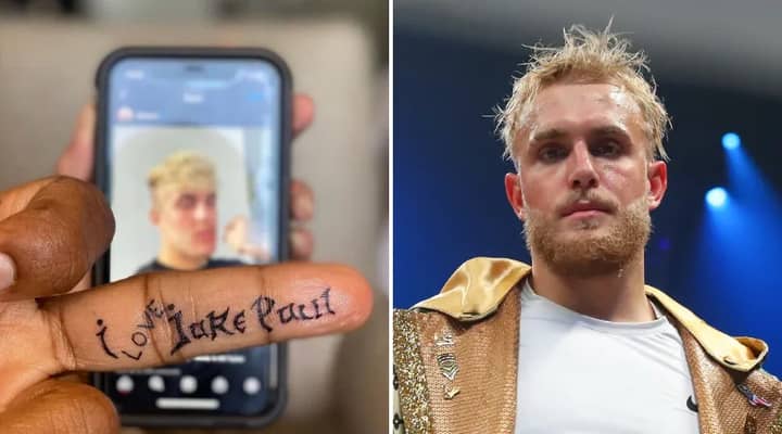 Tyron Woodley Accused Of Faking 'I Love Jake Paul' Tattoo