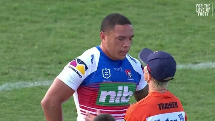 NRL Fans In Disbelief As Groggy Tyson Frizell Is Cleared To Play After Nasty Head Knock