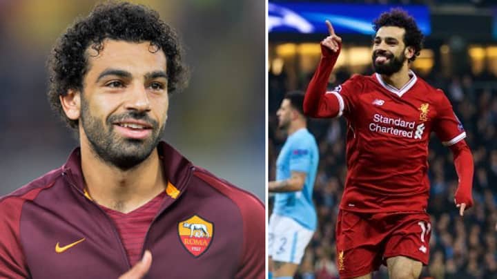 AS Roma Send Classy Tweet To Mohamed Salah, He Responds Brilliantly - SPORTbible