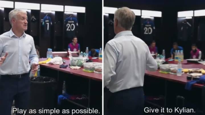 Didier Deschamps Half Time World Cup Final Team Talk Was Simple And Effective