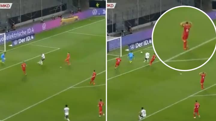 North Macedonia Player's Reaction To Timo Werner's Horror Miss Was Priceless