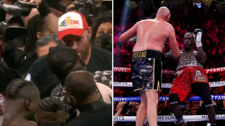 Deontay Wilder Has 'Changed His Mind' After Refusing To Shake Tyson Fury's Hand