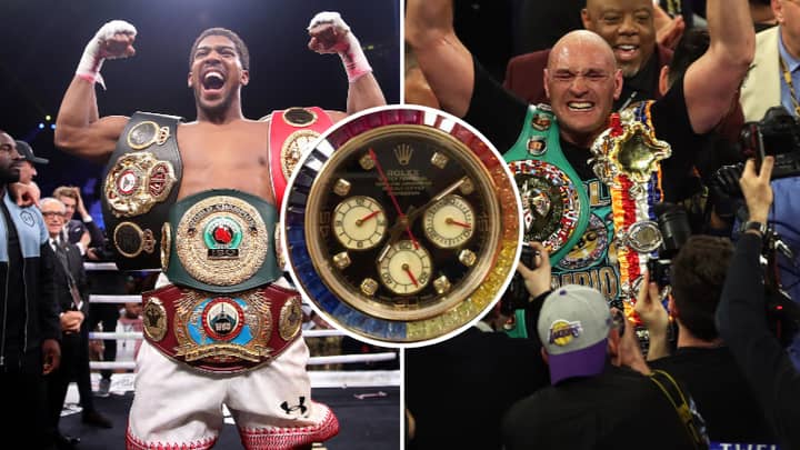 Anthony Joshua Once Sparred Tyson Fury For A Rolex Watch