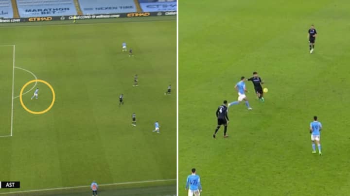 Fans Can't Understand Why VAR Let Manchester City's Winner Vs Aston Villa Stand