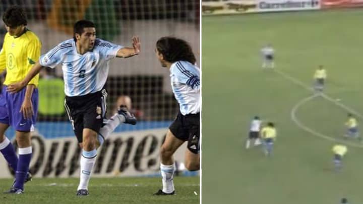 WATCH: One Of Juan Roman Riquelme's Greatest Ever Goals