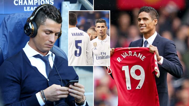 Cristiano Ronaldo Has Made His Feelings About Manchester Utd Signing Raphael Varane Very Clear