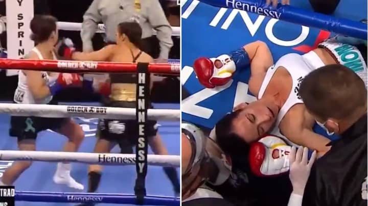 Seniesa Estrada Beat Her Opponent In Sevens Seconds In One Of Boxing's Biggest Mismatches
