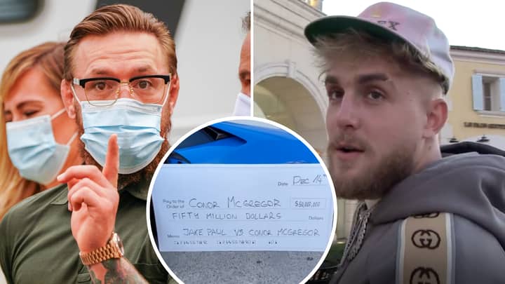 Jake Paul Reveals 'Proof' Of $50m Fight Offer That He Sent To Conor McGregor’s Team