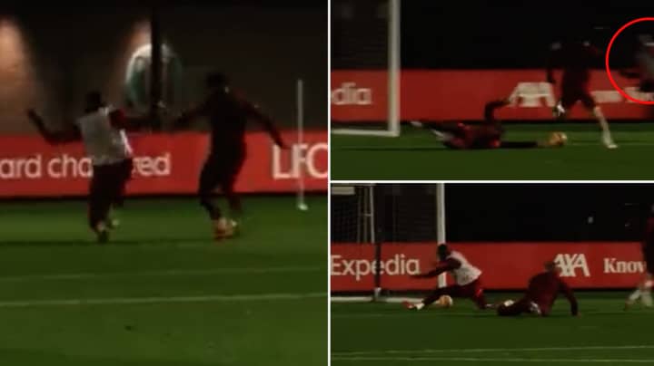 Liverpool Fans Are Very Excited About Ibrahima Konate After Training Footage Emerges