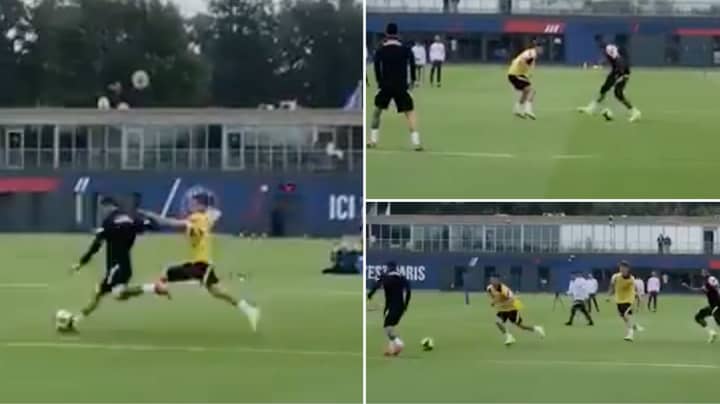 Footage Of Lionel Messi & Kylian Mbappe’s ‘Telepathic’ Understanding After Just ONE Week Of Training Is Frightening