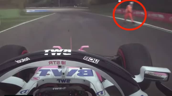 F1 Driver Lance Stroll Came Agonisingly Close To Hitting A Track Marshal