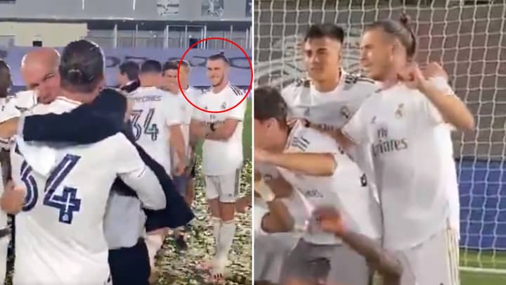 Gareth Bale Really Didn't Want To Celebrate Real Madrid's La Liga Title Win