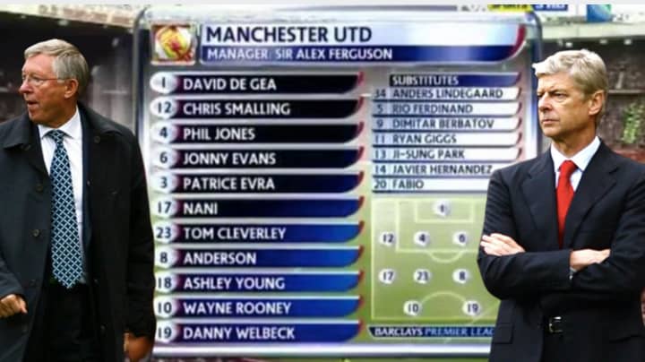 On This Day In 2011: Manchester United Demolished Arsenal 8-2 With This Team