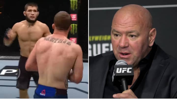 Dana White Reveals What Khabib Said To Justin Gaethje During Their Fight At UFC 254