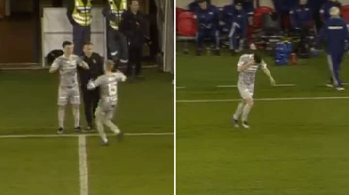 Swedish Player Requires Medical Treatment After Being Accidentally Poked In The Eye During Substitution