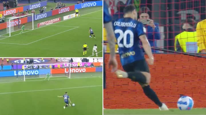 Many Believe Hakan Calhanoglu Took The ‘Perfect’ Penalty In Coppa Italia Final, It's A Thing Of Beauty