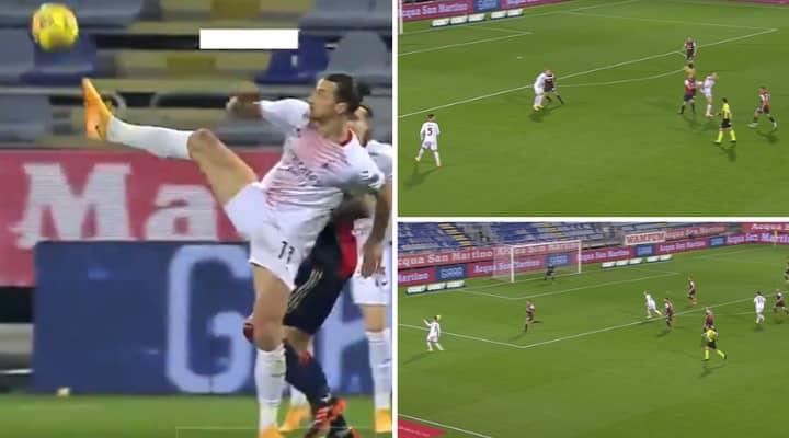 Zlatan Ibrahimovic Shows Off Ageless Skills With Amazing Spin And No-Look Pass