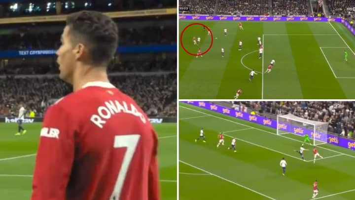 Cristiano Ronaldo Scores Spectacular Volley Against Spurs, Bruno Fernandes' Cross Is Inch-Perfect