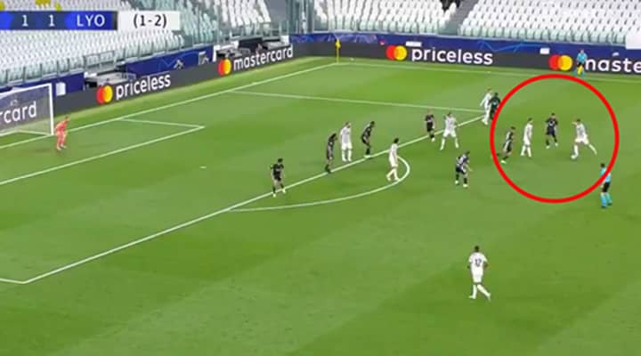 Cristiano Ronaldo Scores Absolute Rocket To Bring Juventus Level Against Lyon