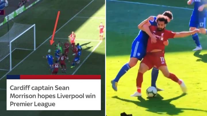 Morrison Misses Open Goal And Fouls Salah After Saying He Wants Liverpool To Win Title