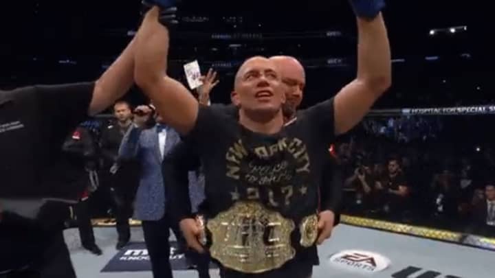 GSP Completes Comeback By Choking Out Michael Bisping At UFC 217