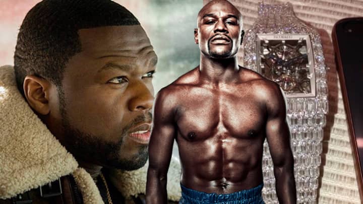 50 Cent Responds After Floyd Mayweather Lavishly Spends 18 Million On A Watch Sportbible