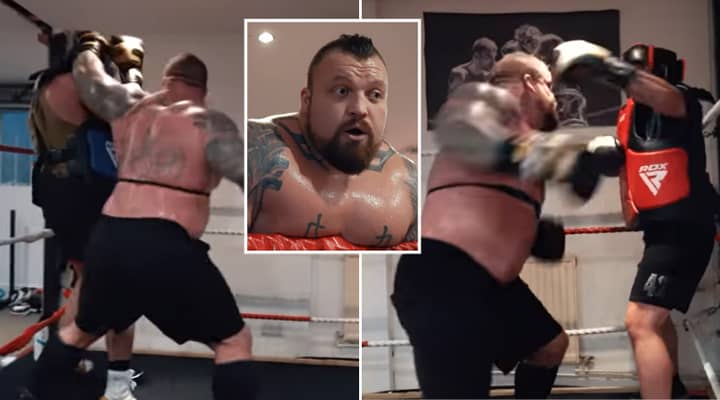Eddie Hall Accused Of ‘Bullying’ Sparring Partner In New 10-Round Video