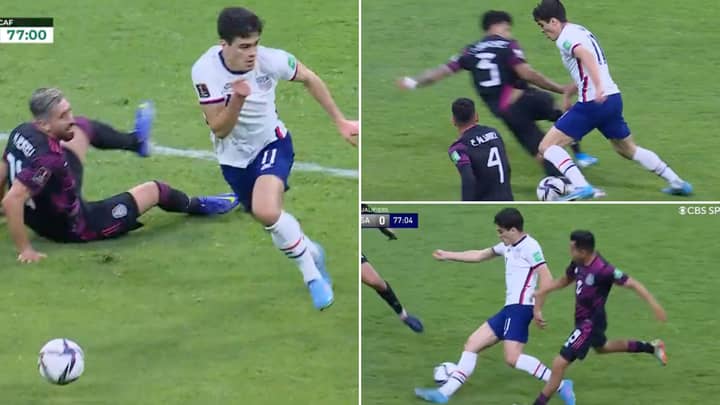 United States Star Giovanni Reyna Beats FIVE Mexico Players With Mesmerising Run, Lionel Messi Would Have Been Proud