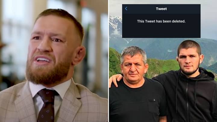 Conor McGregor Deletes Disgusting Tweet About Khabib's Father In Toxic Outburst, He's Officially Crossed The Line