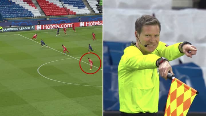 Kylian Mbappe Controversially Flagged Offside When He Was On During PSG Vs. Bayern Munich