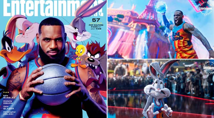 SPALDING SPACE JAM THE MOVIE LOONEY TUNE SQUAD BUGS BUNNY BASKETBALL LEBRON 