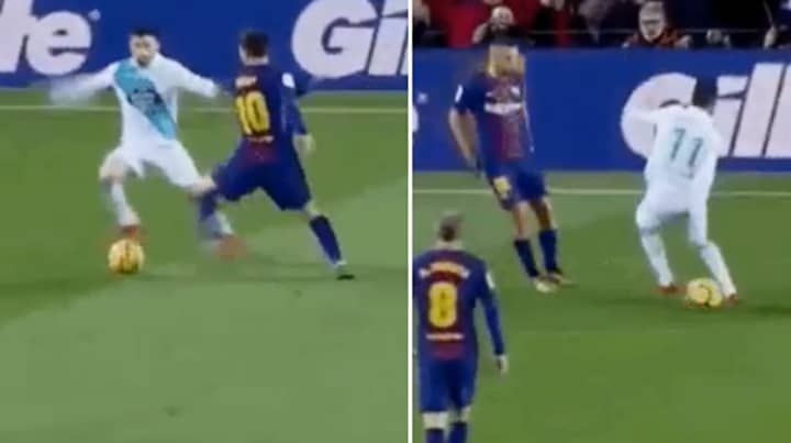 Watch: What Messi And Alba Did To Carles Gil Should Genuinely Be Illegal 