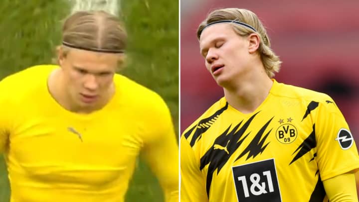 Erling Haaland Unleashed A 'Foul-Mouthed Outburst' At His Borussia Dotmund Teammates Before Storming Off The Pitch