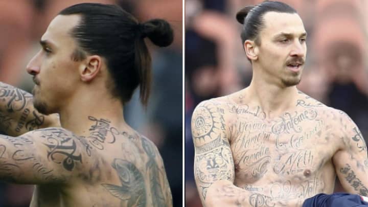 Zlatan Ibrahimovic's Full Back Tattoo Is The Most Zlatan Ibrahimovic Thing Ever 