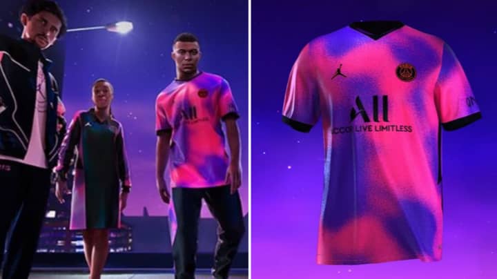 PSG Unveil New Fourth Kit With Nike Jordan Brand