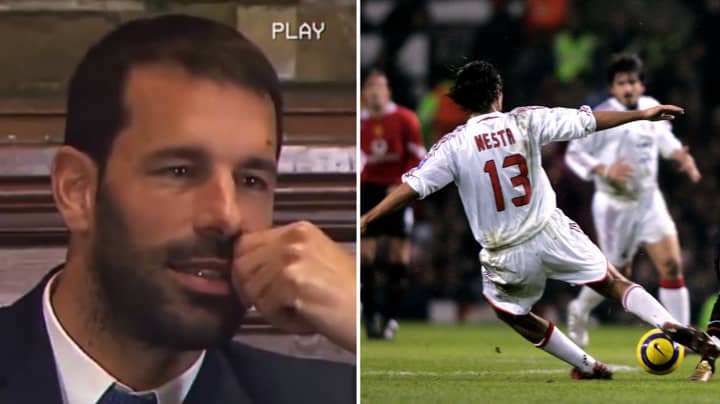 Ruud Van Nistelrooy Praising Legendary AC Milan Team Goes Viral