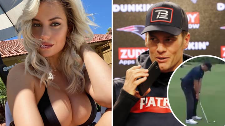 Paige Spiranac Teases Fans With Onlyfans Admission After Tom Brady S Brilliant Chip Shot Sportbible