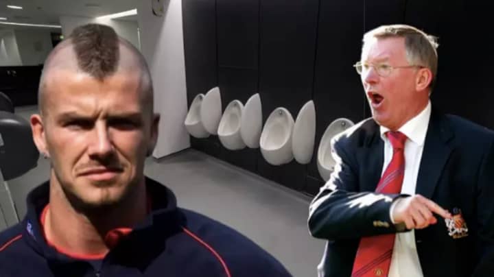 David Beckham Explains How Sir Alex Ferguson Made Him Shave Off Mohawk In Dressing Room Toilets