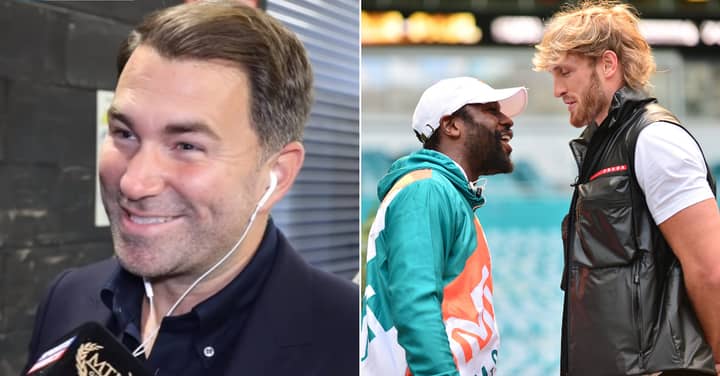 Eddie Hearn’s Hilarious Reaction To ‘Dreadful’ Floyd Mayweather Vs Logan Paul Fight Being On PPV