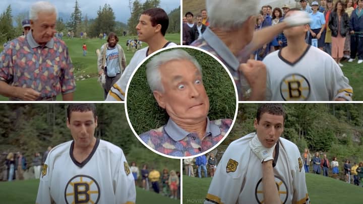 25 Years Ago Today, Happy Gilmore Clashed With Bob Barker In An Epic Brawl At The Pepsi Pro-Am