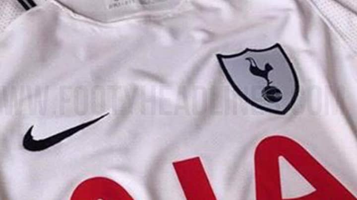 Images Of Tottenham's New Nike Home Kit Have Been Leaked Online