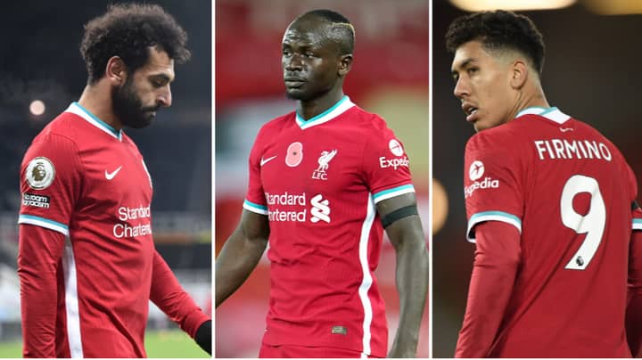 Salah, Mane And Firmino Have Scored Just THREE Goals Between Them Against Manchester United