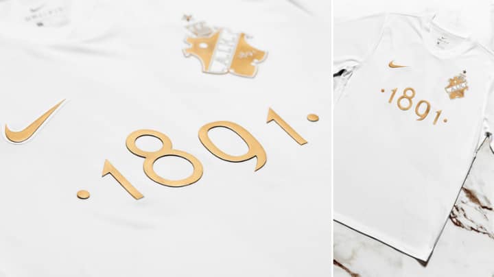 Nike And AIK Outdo Themselves Again With Stunning White And Gold Kit